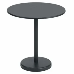 Linear Steel Café Tafel Tuintafels|Eettafels