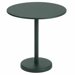 Linear Steel Café Tafel Tuintafels|Eettafels
