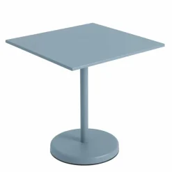 Linear Steel Café Tafel Tuintafels|Eettafels