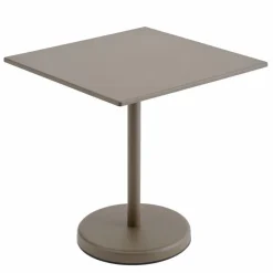 Linear Steel Café Tafel Tuintafels|Eettafels