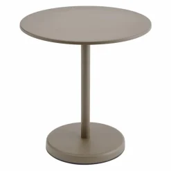 Linear Steel Café Tafel Tuintafels|Eettafels