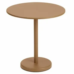 Linear Steel Café Tafel Tuintafels|Eettafels