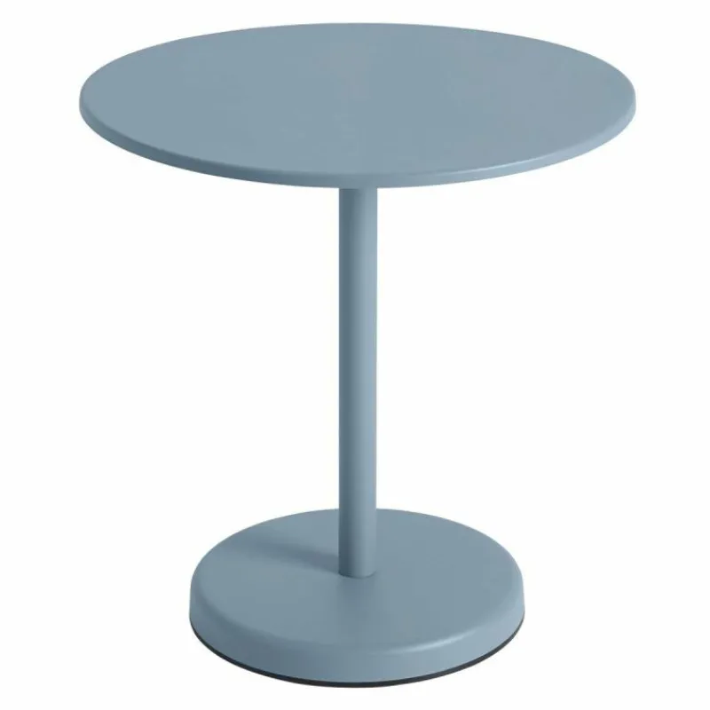 Linear Steel Café Tafel Tuintafels|Eettafels