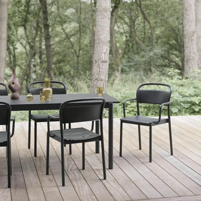 Sale Linear Steel Eettafel Tuintafels