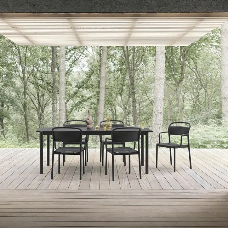 Sale Linear Steel Eettafel Tuintafels