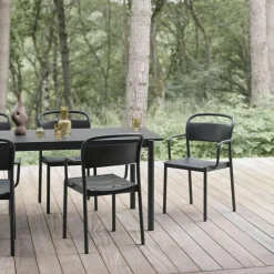 Sale Linear Steel Eettafel Tuintafels