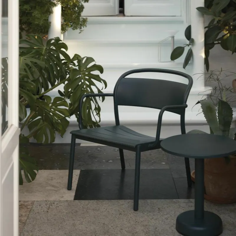 Outlet Linear Steel Salontafel Tuin Salon- En Bijzettafels