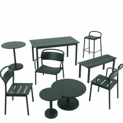 Outlet Linear Steel Salontafel Tuin Salon- En Bijzettafels