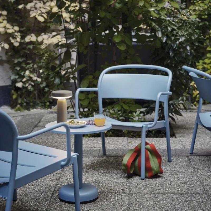 Outlet Linear Steel Salontafel Tuin Salon- En Bijzettafels