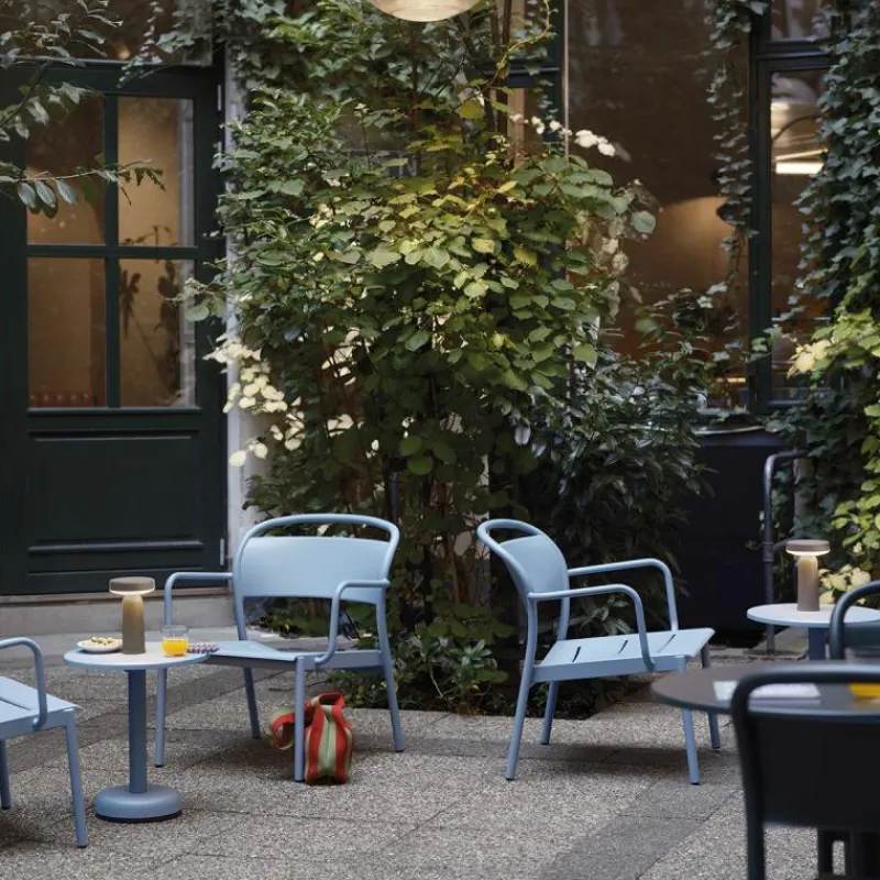 Outlet Linear Steel Salontafel Tuin Salon- En Bijzettafels