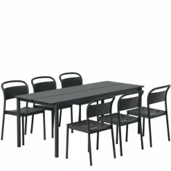 Outlet Linear Steel Stoel Tuinstoelen