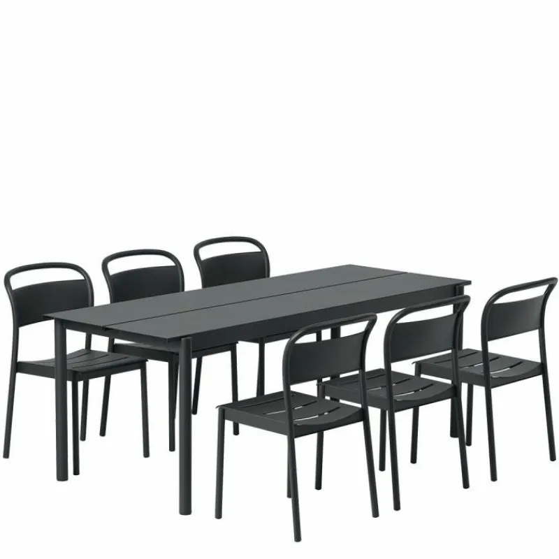 Outlet Linear Steel Stoel Tuinstoelen