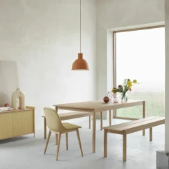 Online Linear Wood Bank Houten Banken|Eetkamerbanken
