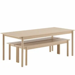 Linear Wood Eettafel Eettafels