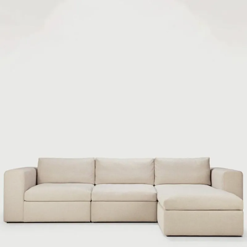 Hot Mellow Modulaire Bank Off White Hoekbanken|5-Zits Banken