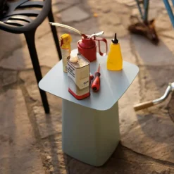 Online Metal Side Table Outdoor Tuin Salon- En Bijzettafels