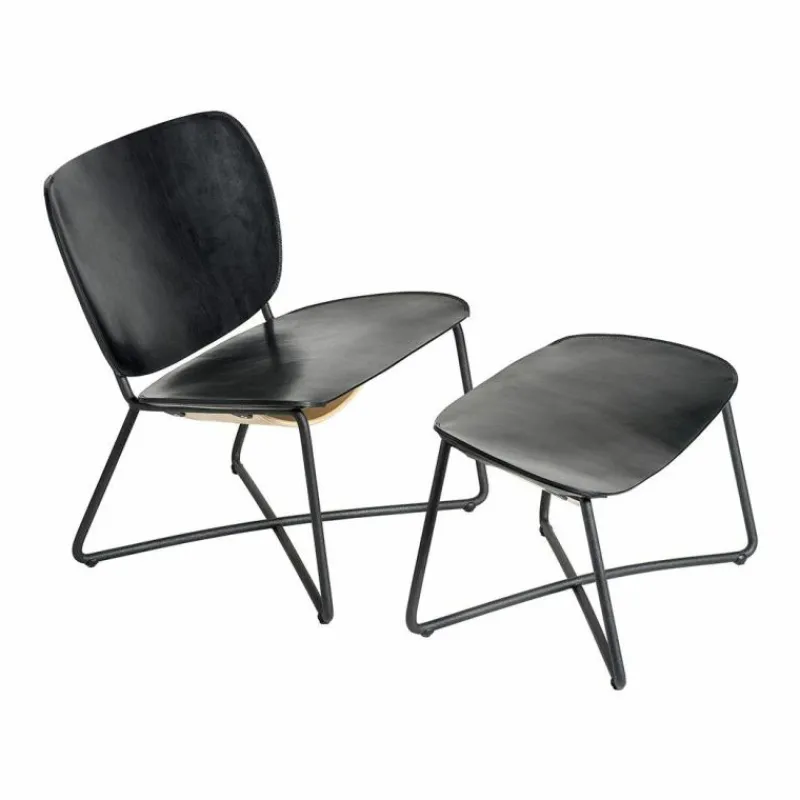 Discount Miller Loungechair + Ottoman Loungestoelen