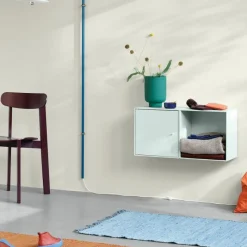 Outlet Mini Wandmodule Met Deur Opbergkastjes|Wandkasten