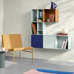 Outlet Mini Wandmodule Met Deur Opbergkastjes|Wandkasten