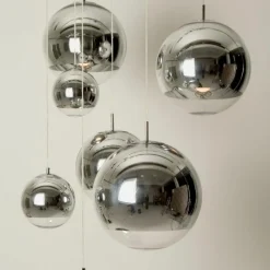 New Mirror Ball Chrome Hanglamp Hanglampen