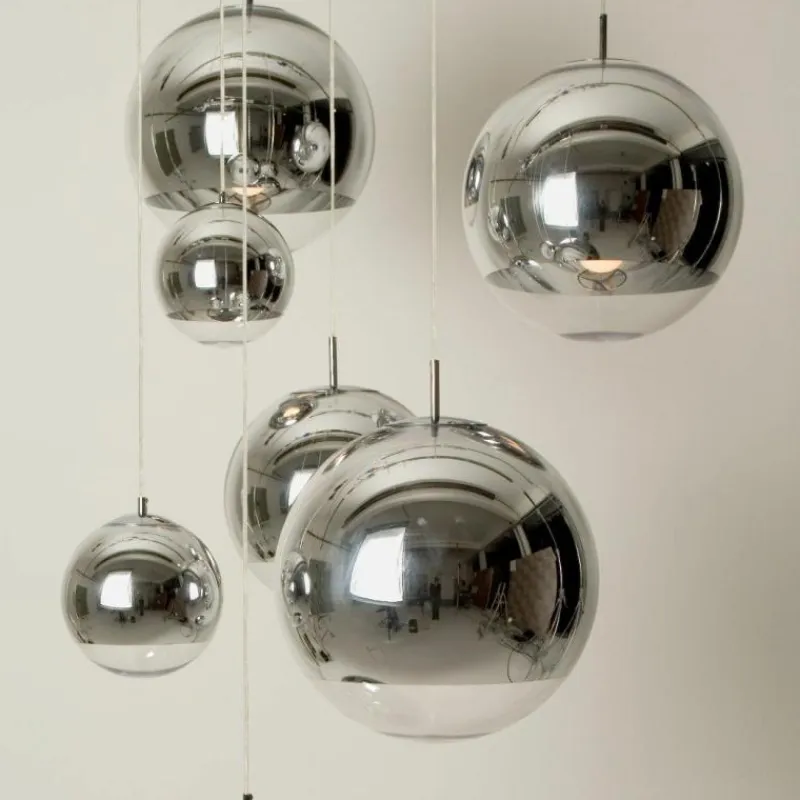 New Mirror Ball Chrome Hanglamp Hanglampen