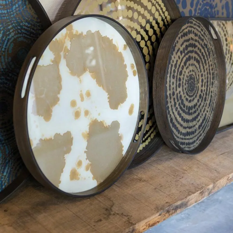 Sale Mist Gold Organic Dienblad Dienbladen