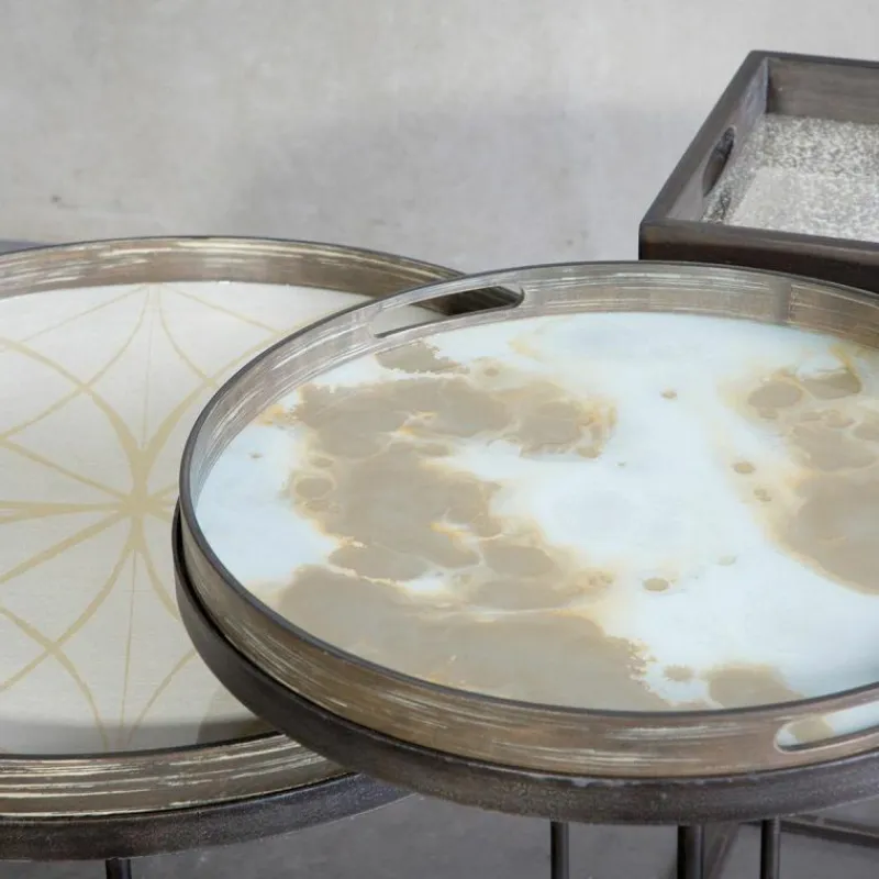 Sale Mist Gold Organic Dienblad Dienbladen