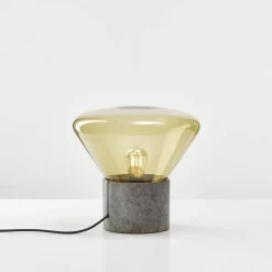 Sale Muffin Marmer Tafellamp Tafellampen|Vloerlampen