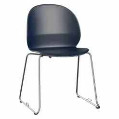 Discount N02 Recycle Stoel met slede onderstel Eetkamerstoelen