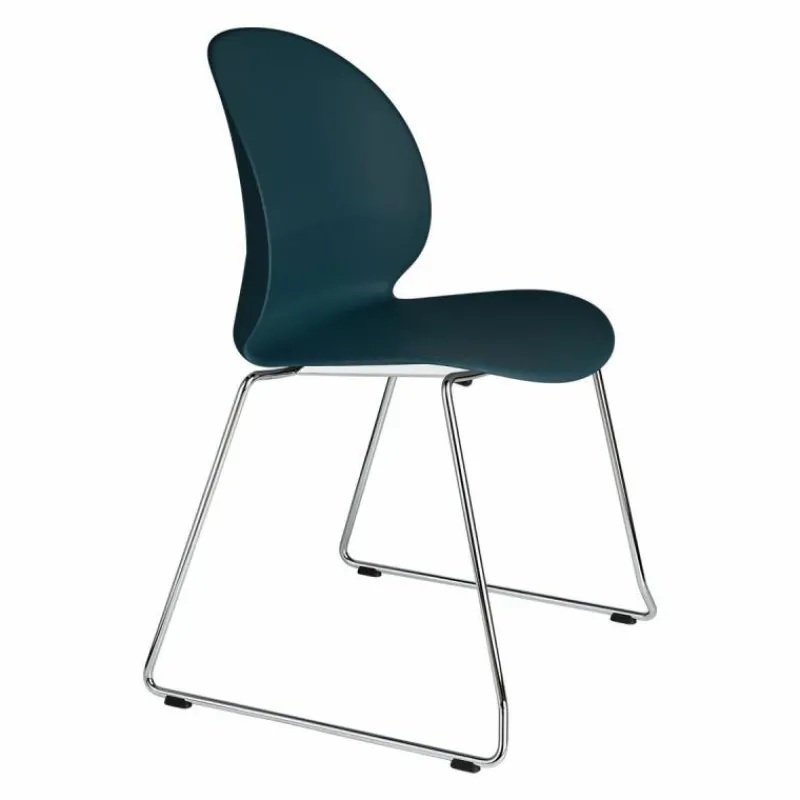 Discount N02 Recycle Stoel met slede onderstel Eetkamerstoelen