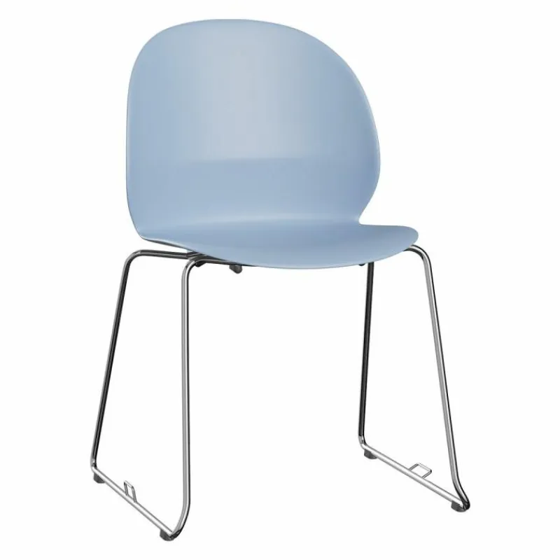 Discount N02 Recycle Stoel met slede onderstel Eetkamerstoelen