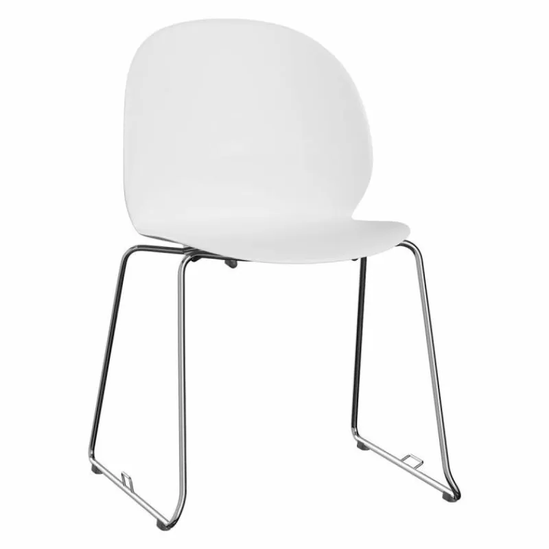Discount N02 Recycle Stoel met slede onderstel Eetkamerstoelen