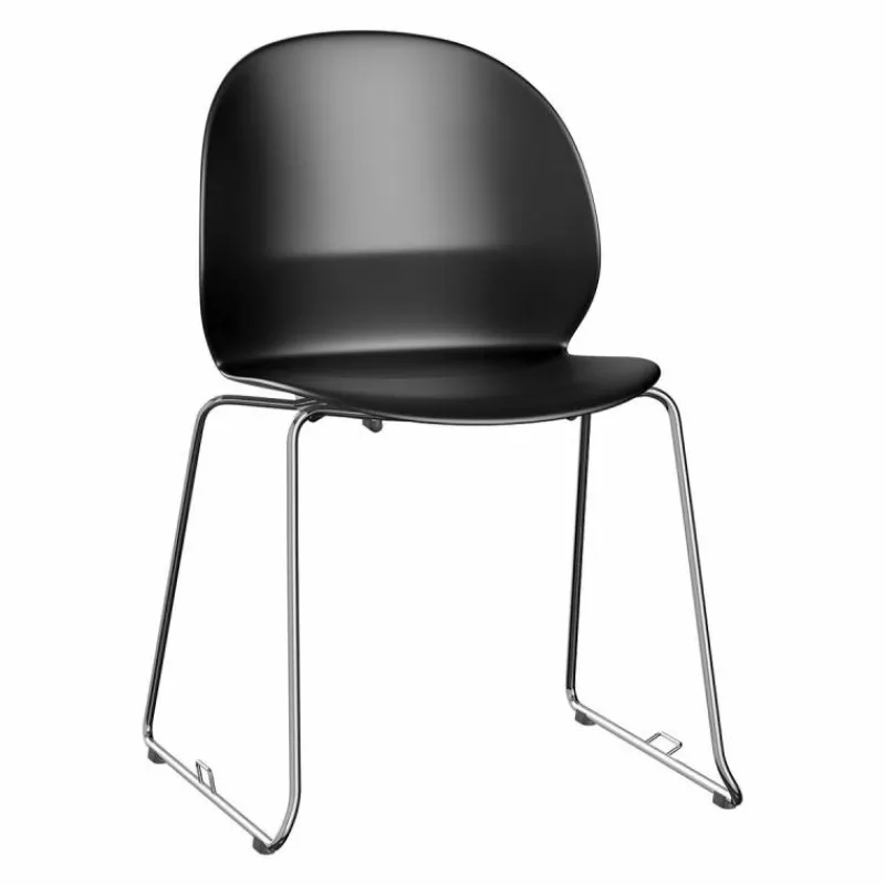 Discount N02 Recycle Stoel met slede onderstel Eetkamerstoelen