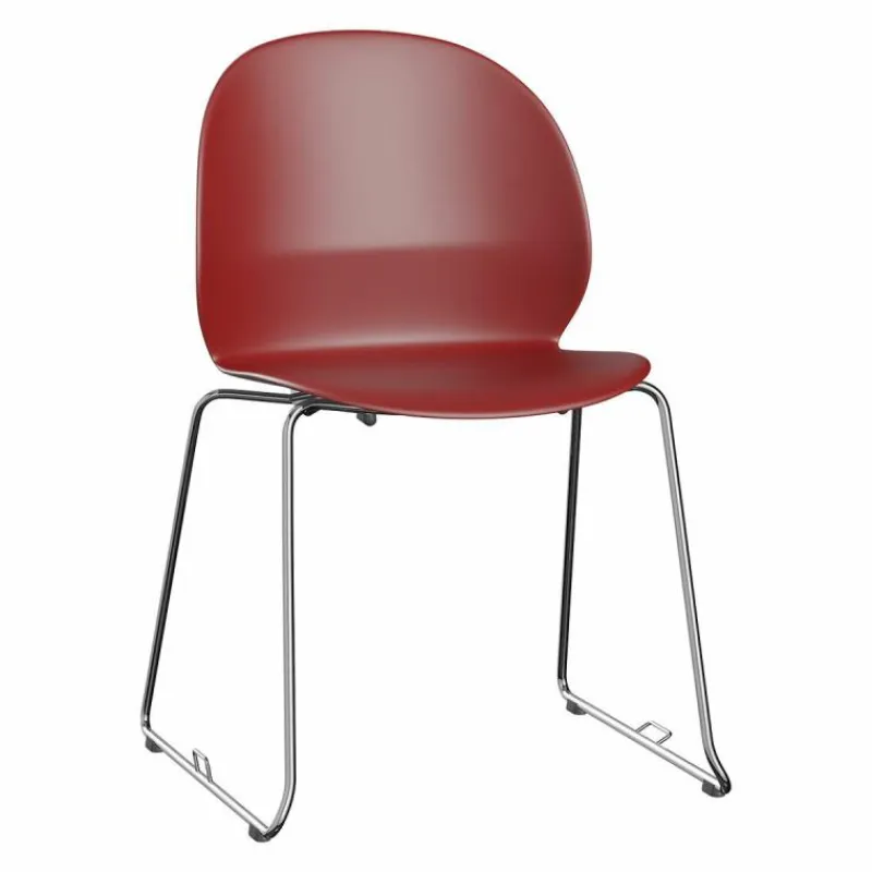 Discount N02 Recycle Stoel met slede onderstel Eetkamerstoelen