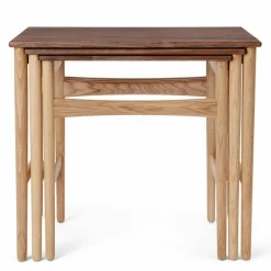 Discount Nesting Bijzettafels, set van 3 Bijzettafels