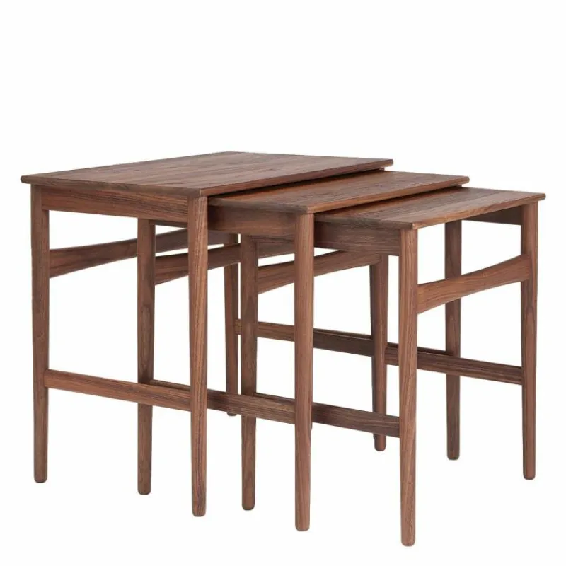Discount Nesting Bijzettafels, set van 3 Bijzettafels