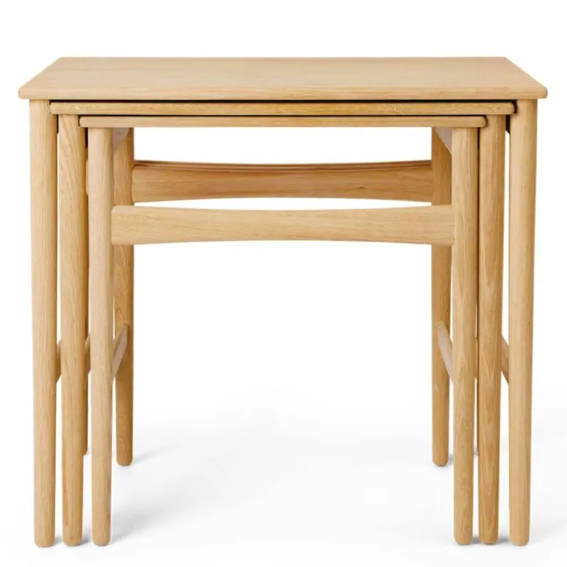 Discount Nesting Bijzettafels, set van 3 Bijzettafels