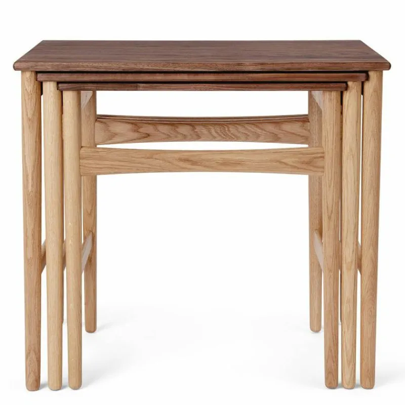 Discount Nesting Bijzettafels, set van 3 Bijzettafels