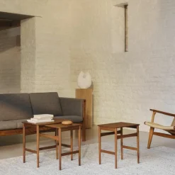 Discount Nesting Bijzettafels, set van 3 Bijzettafels