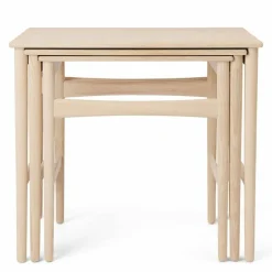 Discount Nesting Bijzettafels, set van 3 Bijzettafels