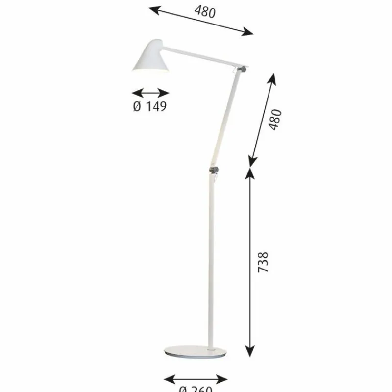 Outlet NJP Vloerlamp Vloerlampen