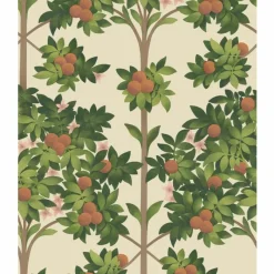 Outlet Orange Blossom Behang Behang