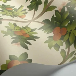 Outlet Orange Blossom Behang Behang