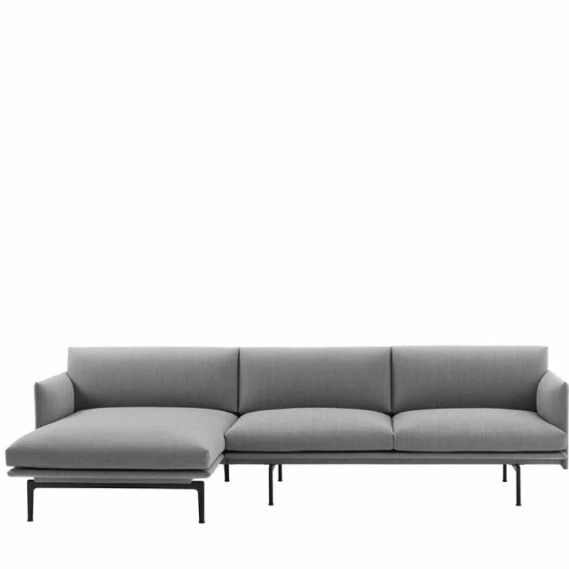 Best Outline Bank met Chaise Longue 3-Zits Banken