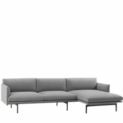 Best Outline Bank met Chaise Longue 3-Zits Banken