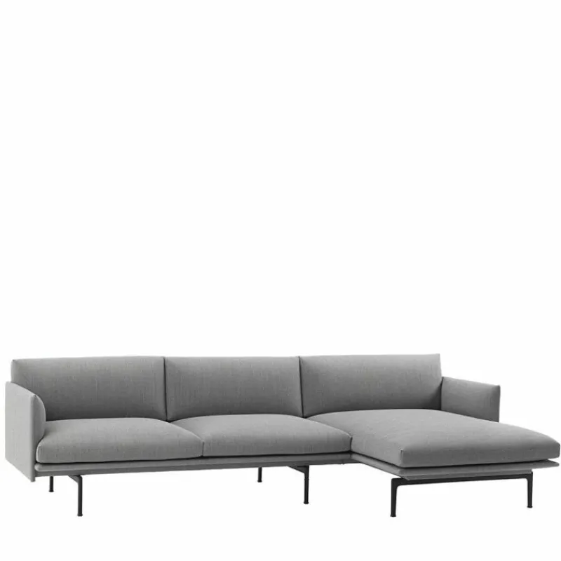 Best Outline Bank met Chaise Longue 3-Zits Banken