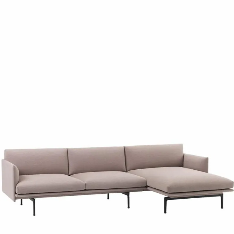 Best Outline Bank met Chaise Longue 3-Zits Banken