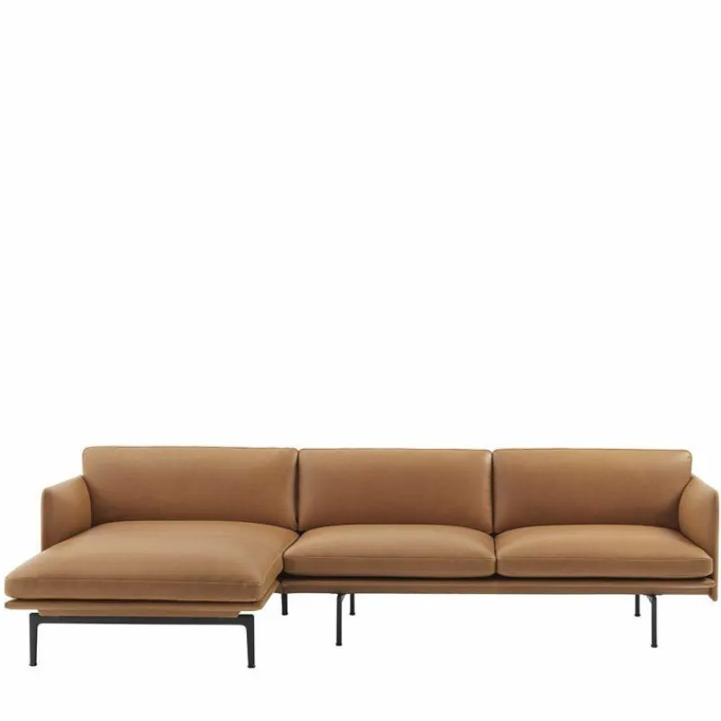 Best Outline Bank met Chaise Longue 3-Zits Banken