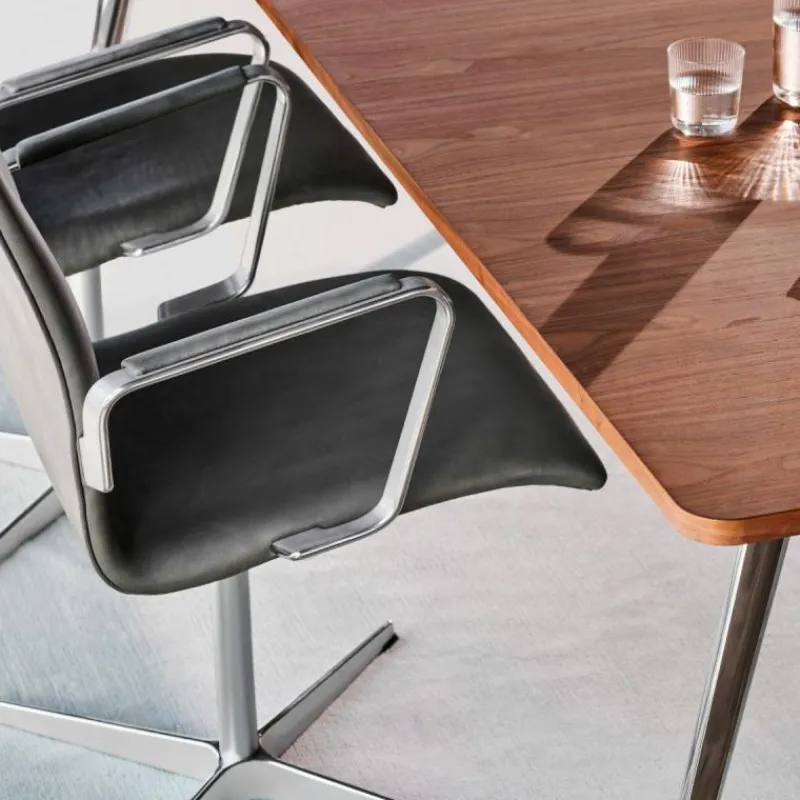 Oxford Bureaustoel Zonder Wielen Bureaustoelen