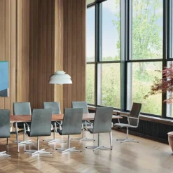 Oxford Bureaustoel Zonder Wielen Bureaustoelen